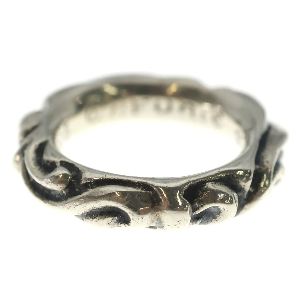 CHROME HEARTS(クロムハーツ) SCRL BAND スクロールバンド リング シルバー BCA351