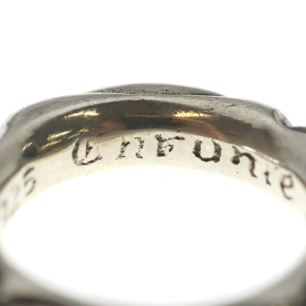 CHROME HEARTS(クロムハーツ) SCRL BAND スクロールバンド リング シルバー BCA351