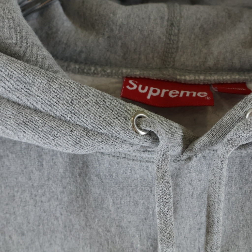 SUPREME(シュプリーム) 20AW Cross Box Logo Hooded Sweatshirt クロス ボックスロゴ プルオーバースウェットパーカー フーディー グレー
