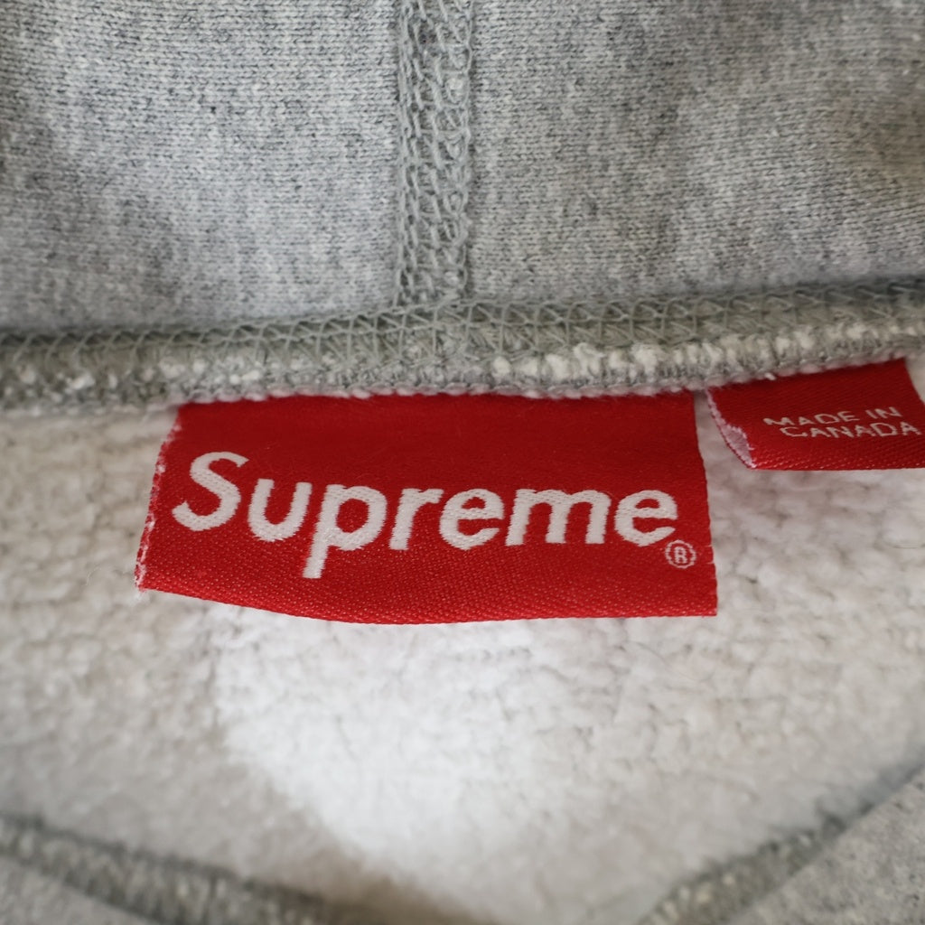 SUPREME(シュプリーム) 20AW Cross Box Logo Hooded Sweatshirt クロス ボックスロゴ プルオーバースウェットパーカー フーディー グレー