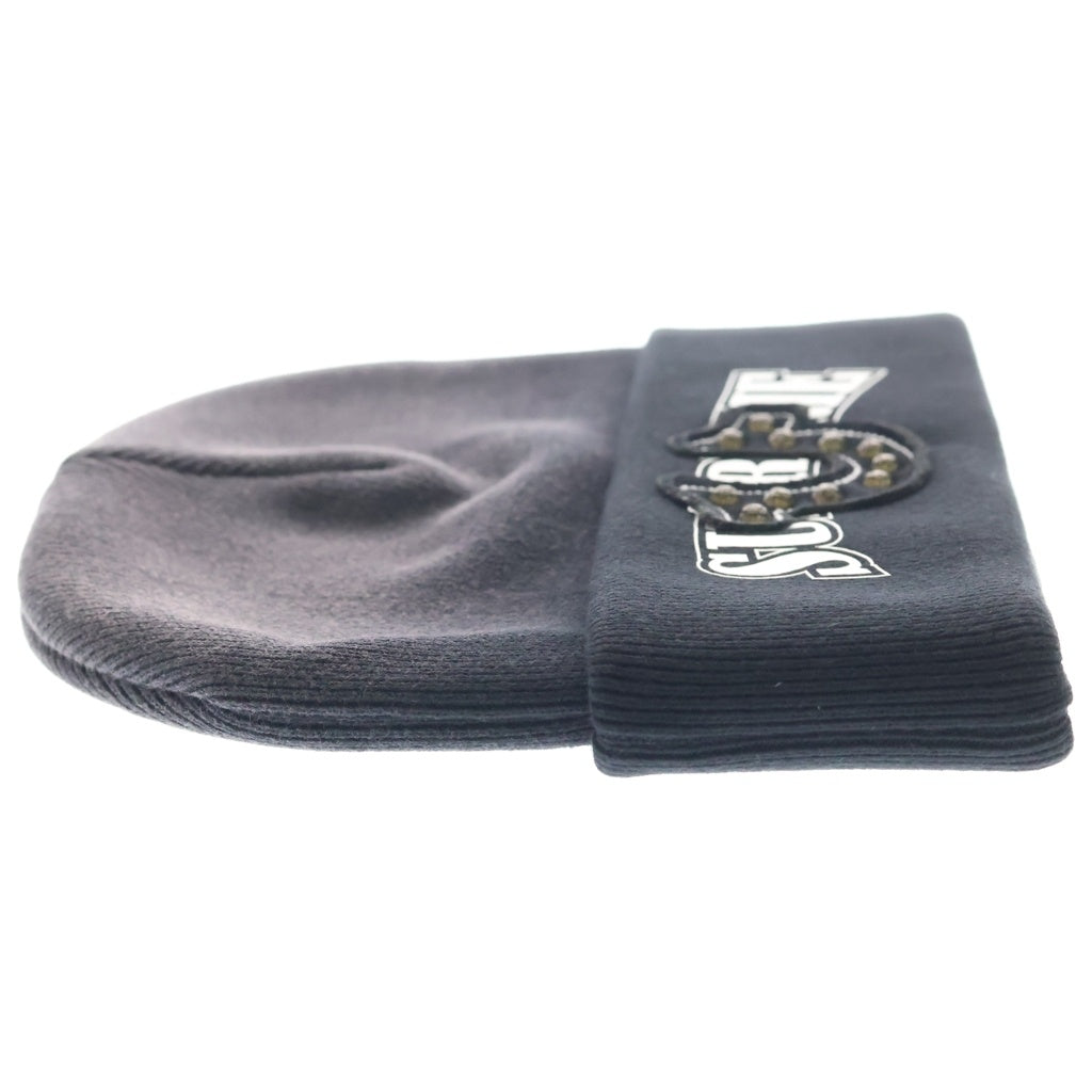 SUPREME(シュプリーム) 25AW ×True Religion Beanie トゥルーレリジョン ロゴプリント ビーニー ニットキャップ 帽子 ブラック
