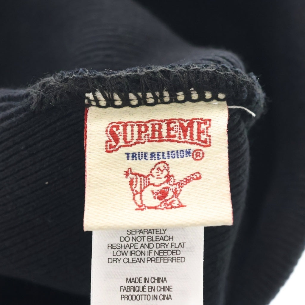 SUPREME(シュプリーム) 25AW ×True Religion Beanie トゥルーレリジョン ロゴプリント ビーニー ニットキャップ 帽子 ブラック