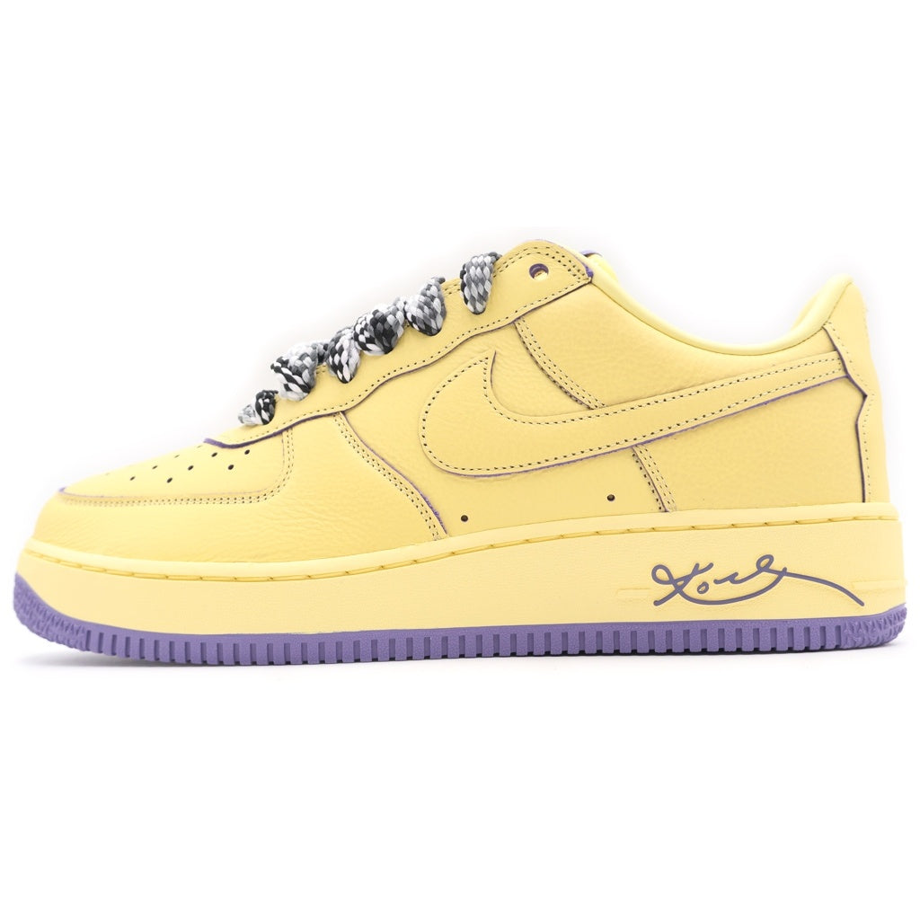 NIKE(ナイキ) ×KOBE BRYANT AIR FORCE 1 LOW PROTRO コービー ブライアント エアフォース 1 プロトロ ローカットスニーカー イエロー/パープル US12/30cm HV9408-700