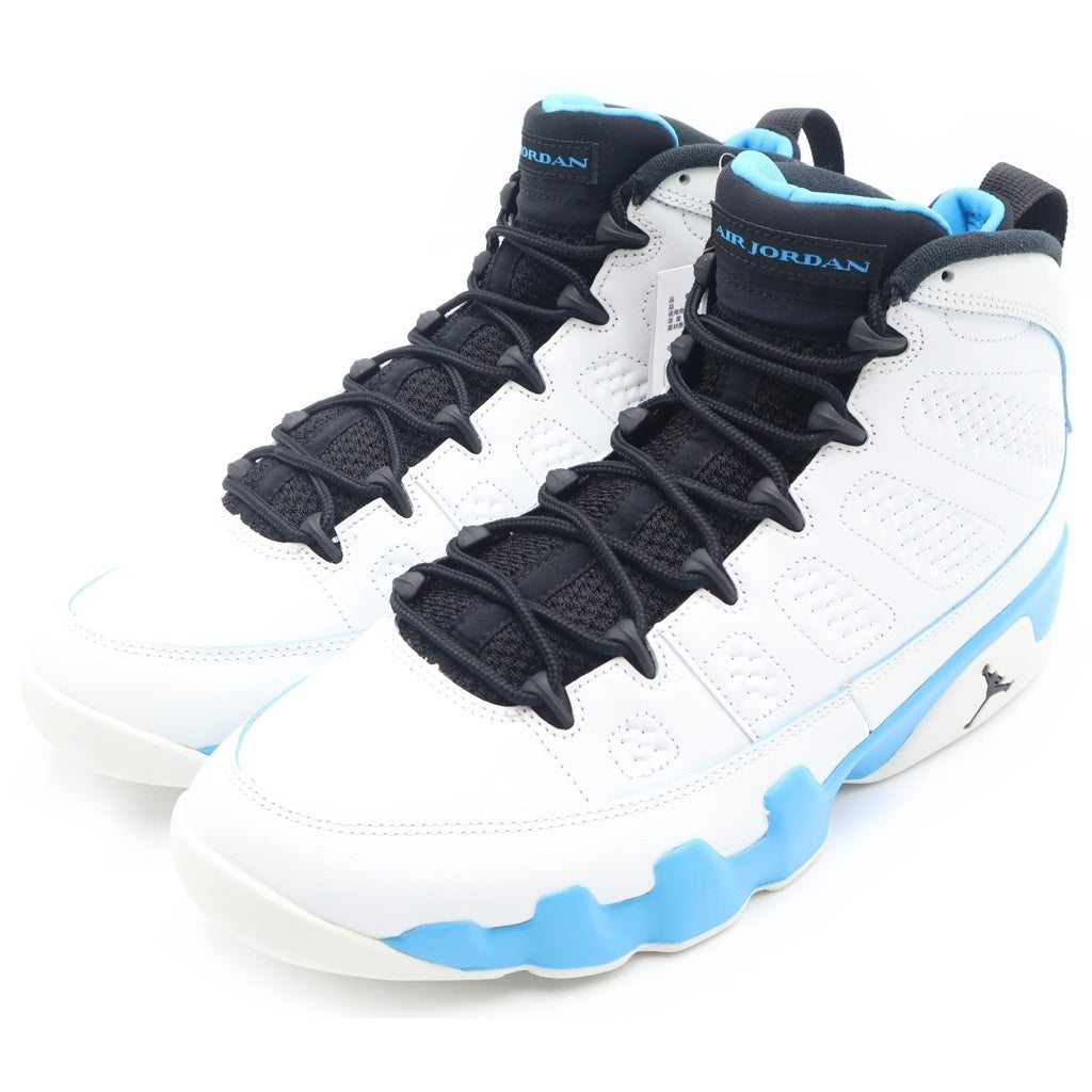 NIKE(ナイキ) AIR JORDAN 9 RETRO POWDER BLUE エアジョーダン 9 レトロ パウダー ハイカットスニーカー ホワイト/ブルー US12/30cm FQ8992-101