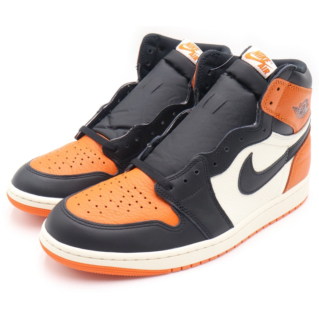 NIKE(ナイキ) AIR JORDAN 1 RETRO HIGH OG SHATTERED BACKBOARD エアジョーダン1 レトロ シャッタードバックボード ハイカットスニーカー US9/27cm DZ5485-008