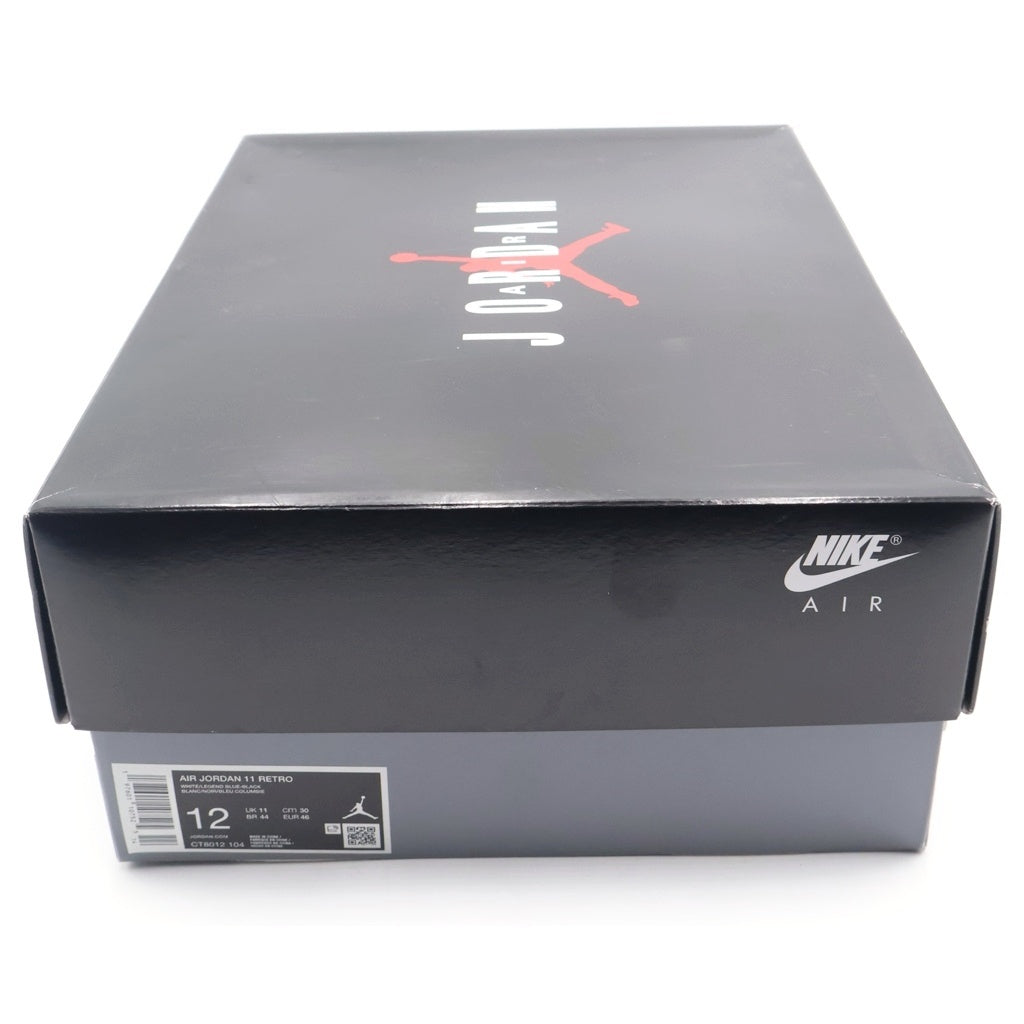 NIKE(ナイキ) AIR JORDAN 11 RETRO エアジョーダン11 レトロ ハイカットスニーカー ホワイト/ブルー US12/30cm CT8012-104