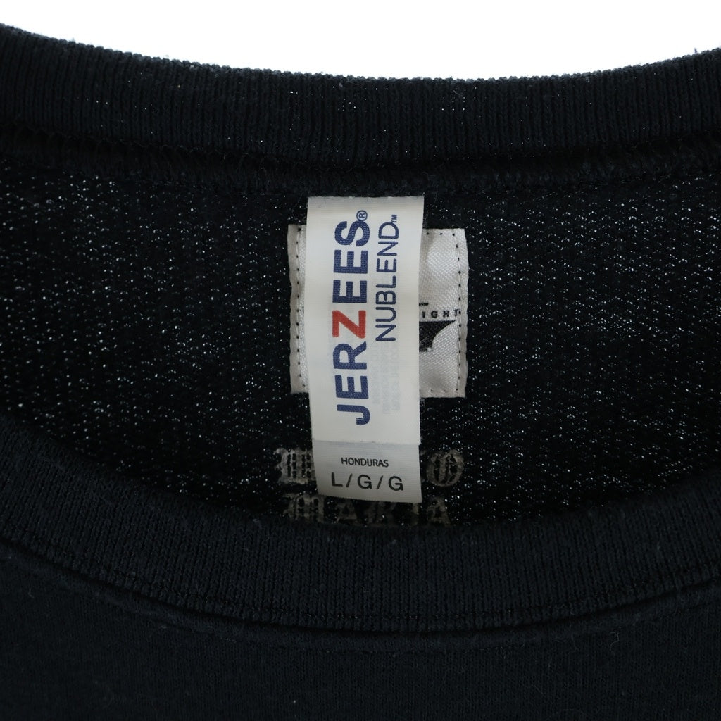 WACKO MARIA(ワコマリア) 25SS THE DARK KNIGHT TRILOGY SWEAT SHIRT TYPE-3 バットマン ダークナイトトリロジー クルーネックスウェットシャツ トレーナー ブラック TDKT-WM-SS03