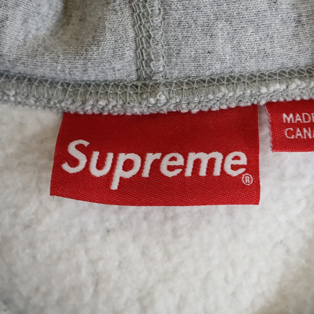 SUPREME(シュプリーム) 20AW Cross Box Logo Hooded Sweatshirt クロスボックスロゴ フーデッドスウェットシャツ パーカー グレー
