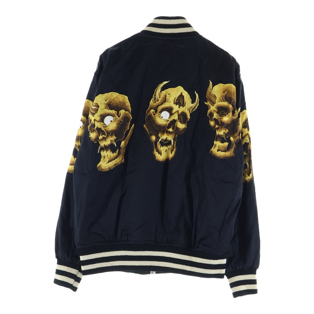 WACKO MARIA(ワコマリア) 21SS ×56 TATTOO STUDIO SKA JACKET 56タトゥースタジオ スカルプリント スカジャン ブルゾン ブラック 56TS-WM-BL01