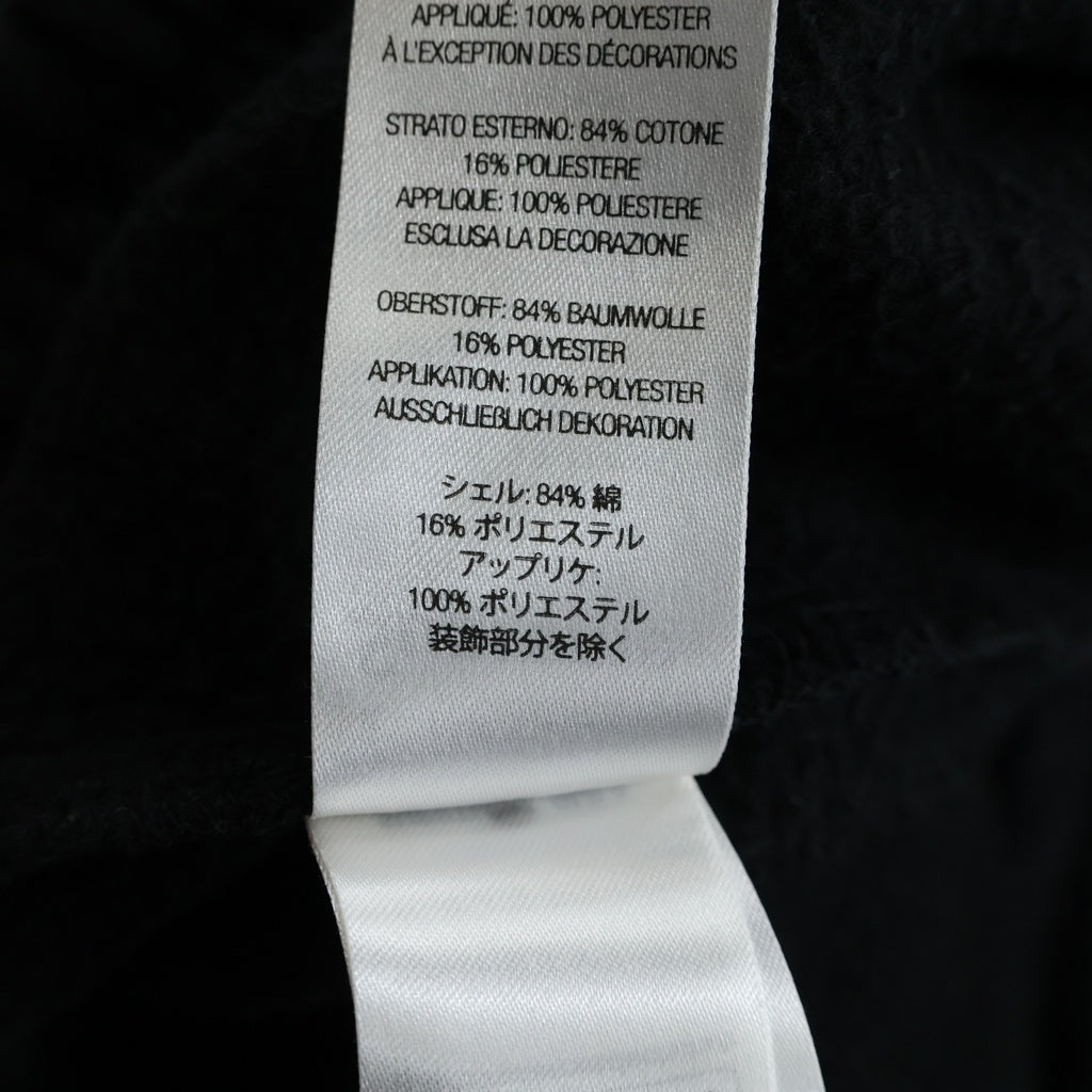 SUPREME(シュプリーム) 24AW Satin Applique Sweatpant サテン ロゴアップリケ スウェットパンツ ブラック