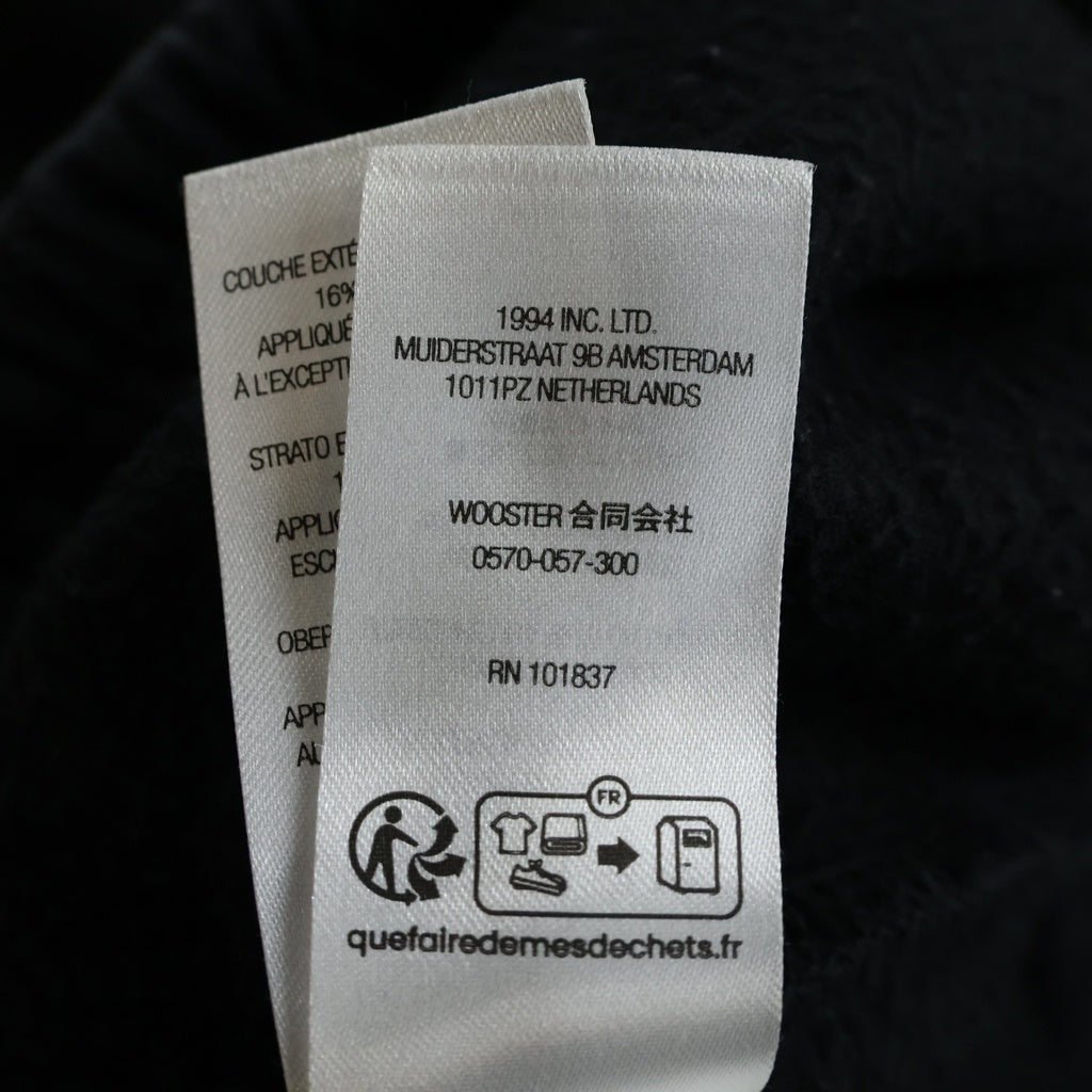 SUPREME(シュプリーム) 24AW Satin Applique Sweatpant サテン ロゴアップリケ スウェットパンツ ブラック