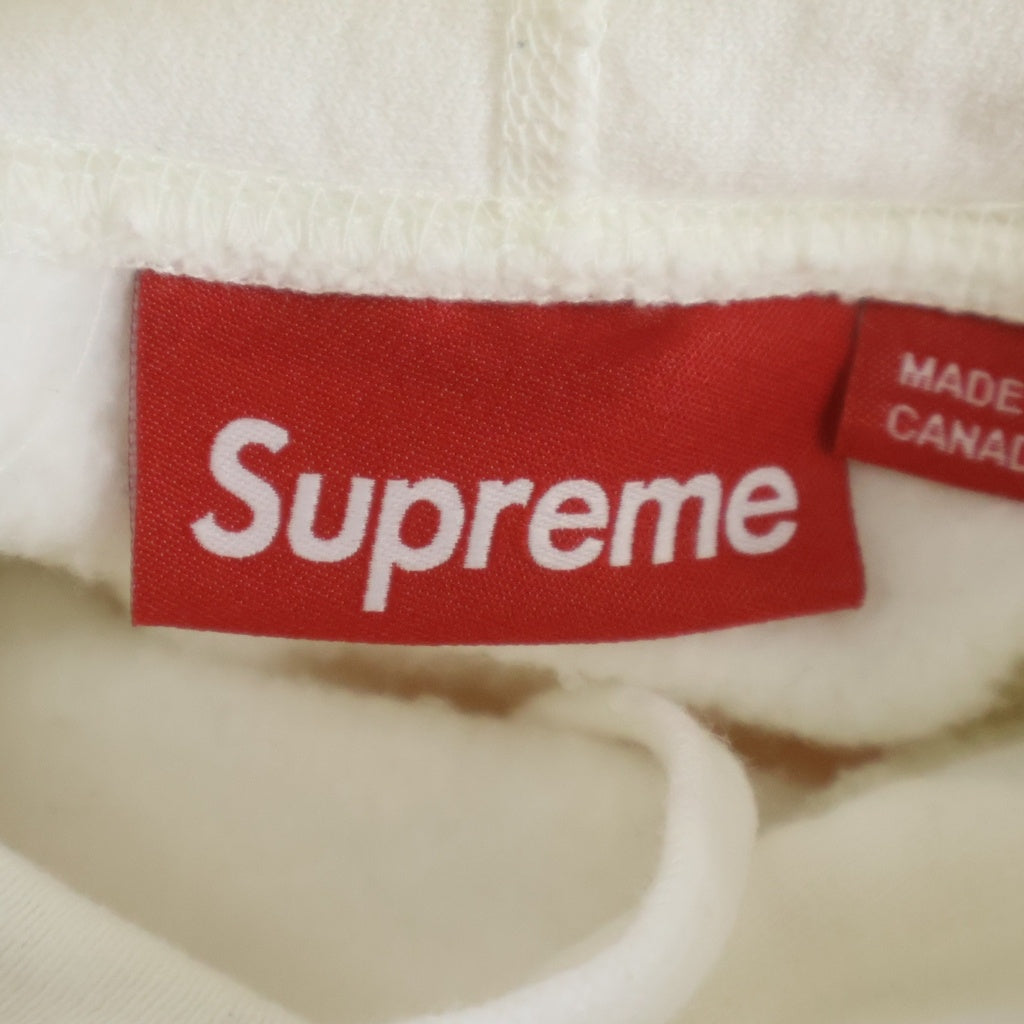 SUPREME(シュプリーム) 25AW Box Logo Hooded Sweatshirt ボックスロゴ スウェット プルオーバーパーカー ホワイト/ピンク