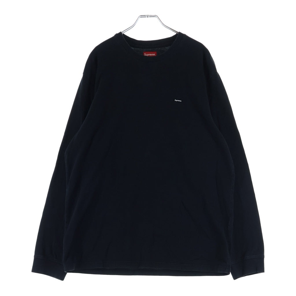 SUPREME(シュプリーム) 22AW Small Box Logo L/S Tee スモールボックスロゴ クルーネック 長袖Tシャツ カットソー ブラック