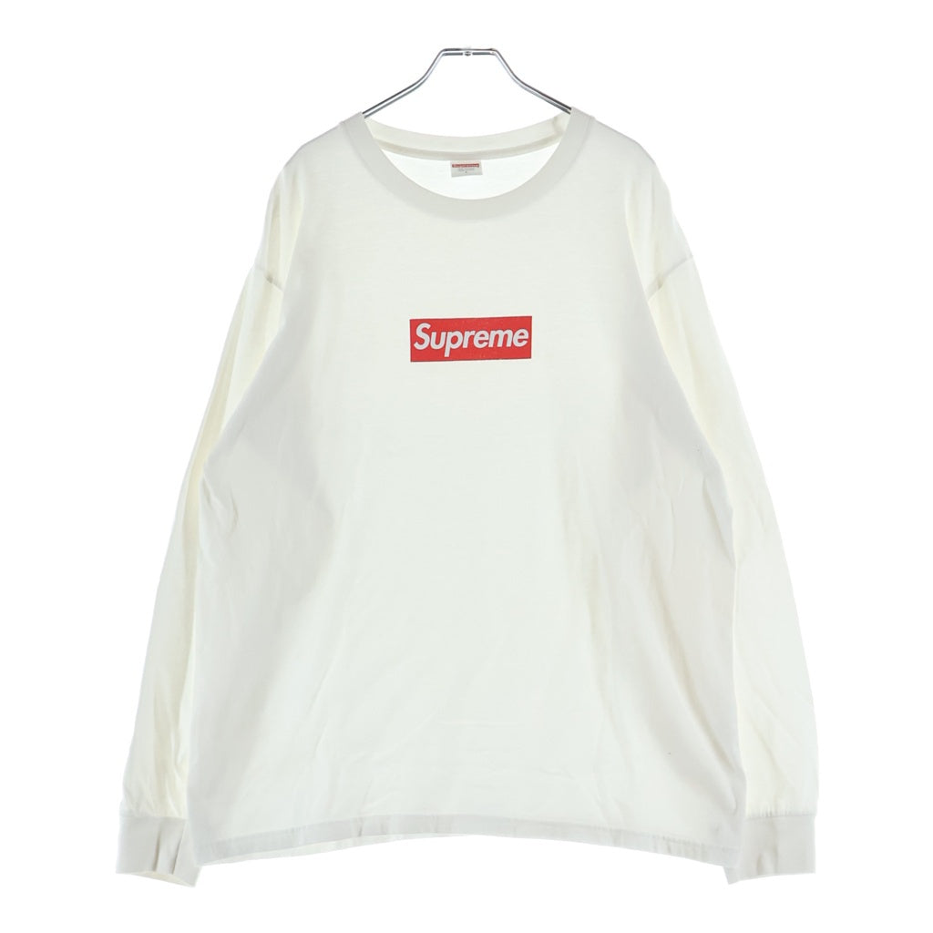 SUPREME(シュプリーム) 20AW Box Logo L/S Tee ボックスロゴ クルーネック 長袖Tシャツ カットソー ホワイト