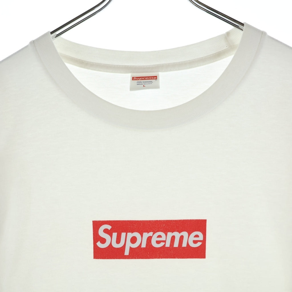 SUPREME(シュプリーム) 20AW Box Logo L/S Tee ボックスロゴ クルーネック 長袖Tシャツ カットソー ホワイト