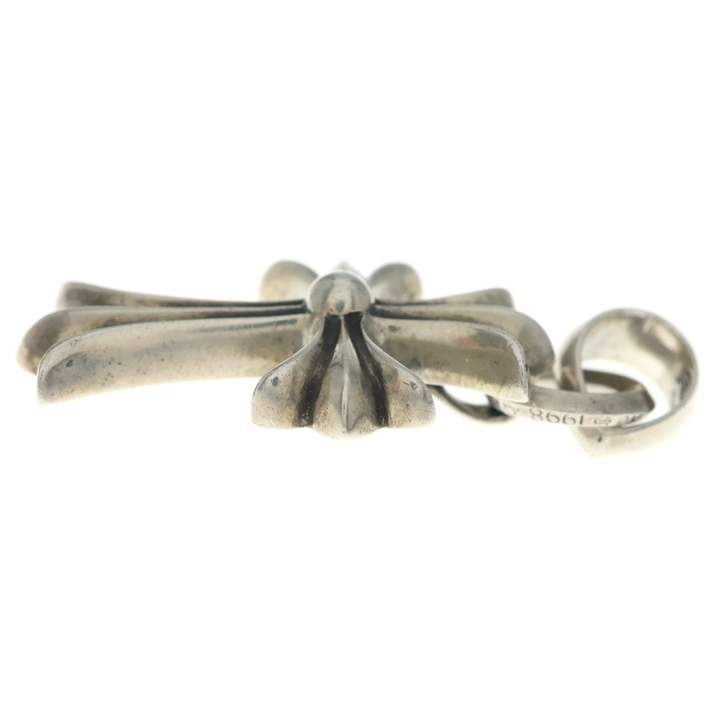 CHROME HEARTS(クロムハーツ) CH CRS SML W/BALE Wベイル スモールCHクロス ペンダントトップ シルバー BCA218