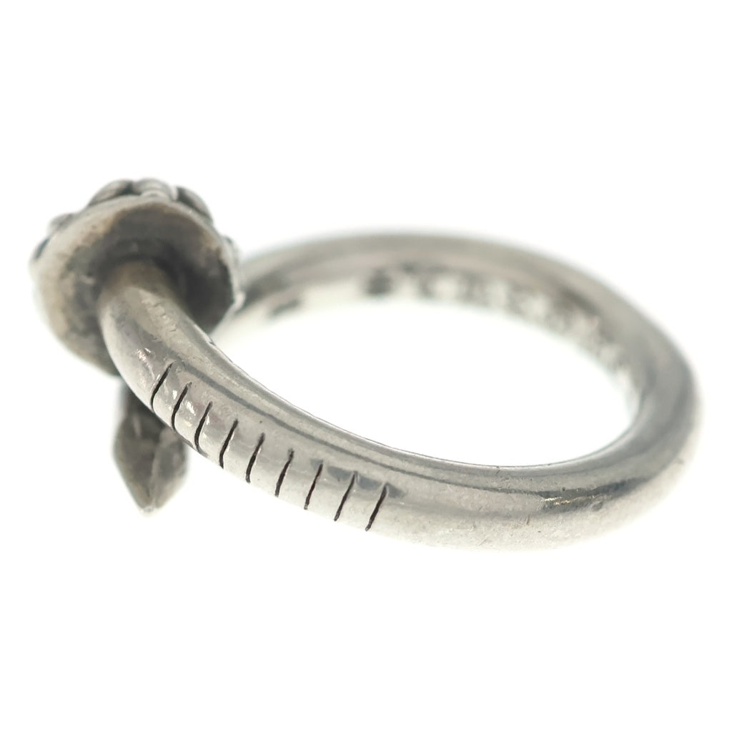 CHROME HEARTS(クロムハーツ) NAIL CRSBALL ネイル クロスボール リング シルバー BCA349