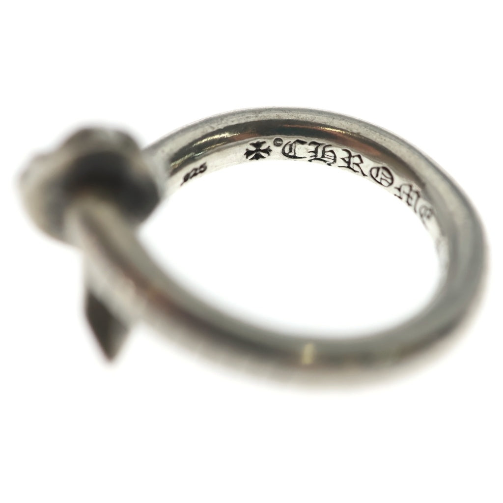 CHROME HEARTS(クロムハーツ) NAIL CRSBALL ネイル クロスボール リング シルバー BCA349