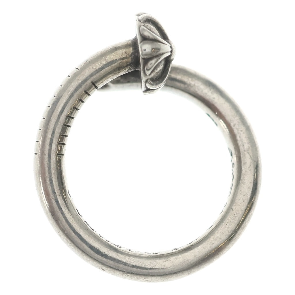 CHROME HEARTS(クロムハーツ) NAIL CRSBALL ネイル クロスボール リング シルバー BCA349