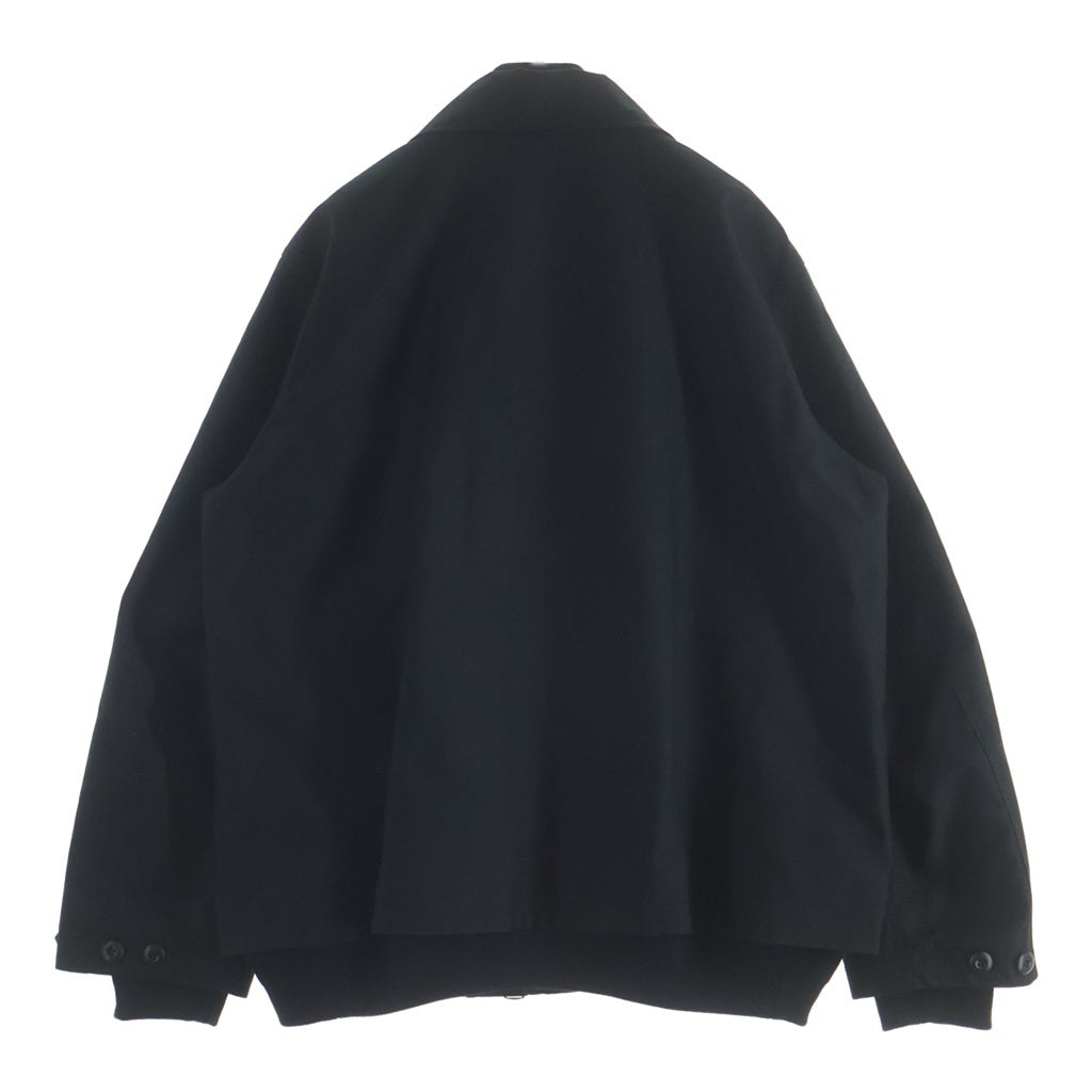 Sacai(サカイ) 25SS ×WTAPS COTTON BACK SATIN JACKET ダブルタップス コットン バック サテン ワークジャケット ブラック 25-03694M