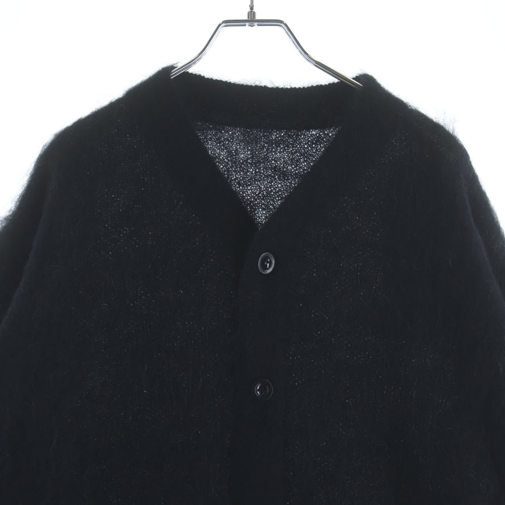 Sacai(サカイ) MOHAIR KNIT CARDIGAN ウール混 モヘア ニットカーディガン ブラック SCM-066