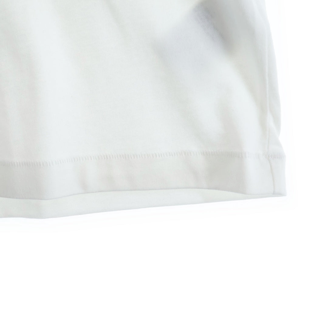 NIKE(ナイキ) 26SS ×SAINT MICHAEL M J SM SS TEE セントマイケル 両面ロゴTシャツ 半袖クルーネックカットソー ホワイト SM-MK8-0000-J07 FV4716-100