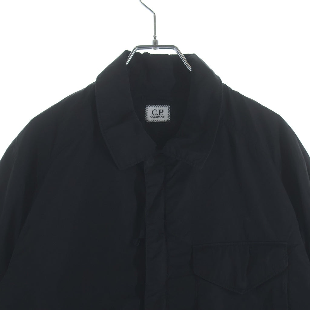 C.P. Company(シーピーカンパニー) CHROME-R FULL ZIP OVERSHIRT クロム フルジップ オーバー ナイロンシャツジャケット ブラック 19CMOS089A 005904G