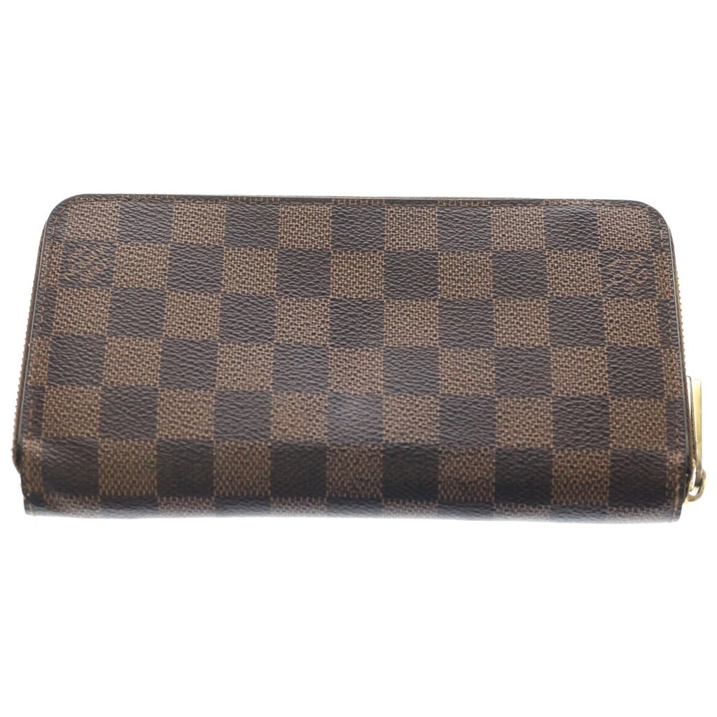 LOUIS VUITTON(ルイヴィトン) ダミエ ジッピーウォレット ラウンドファスナー 長財布 ブラウン N41661 CA2049 レディース