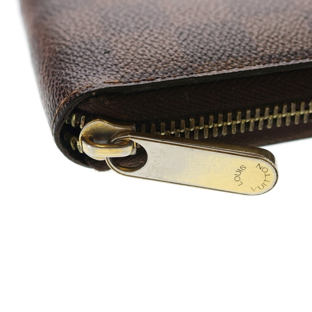 LOUIS VUITTON(ルイヴィトン) ダミエ ジッピーウォレット ラウンドファスナー 長財布 ブラウン N41661 CA2049 レディース