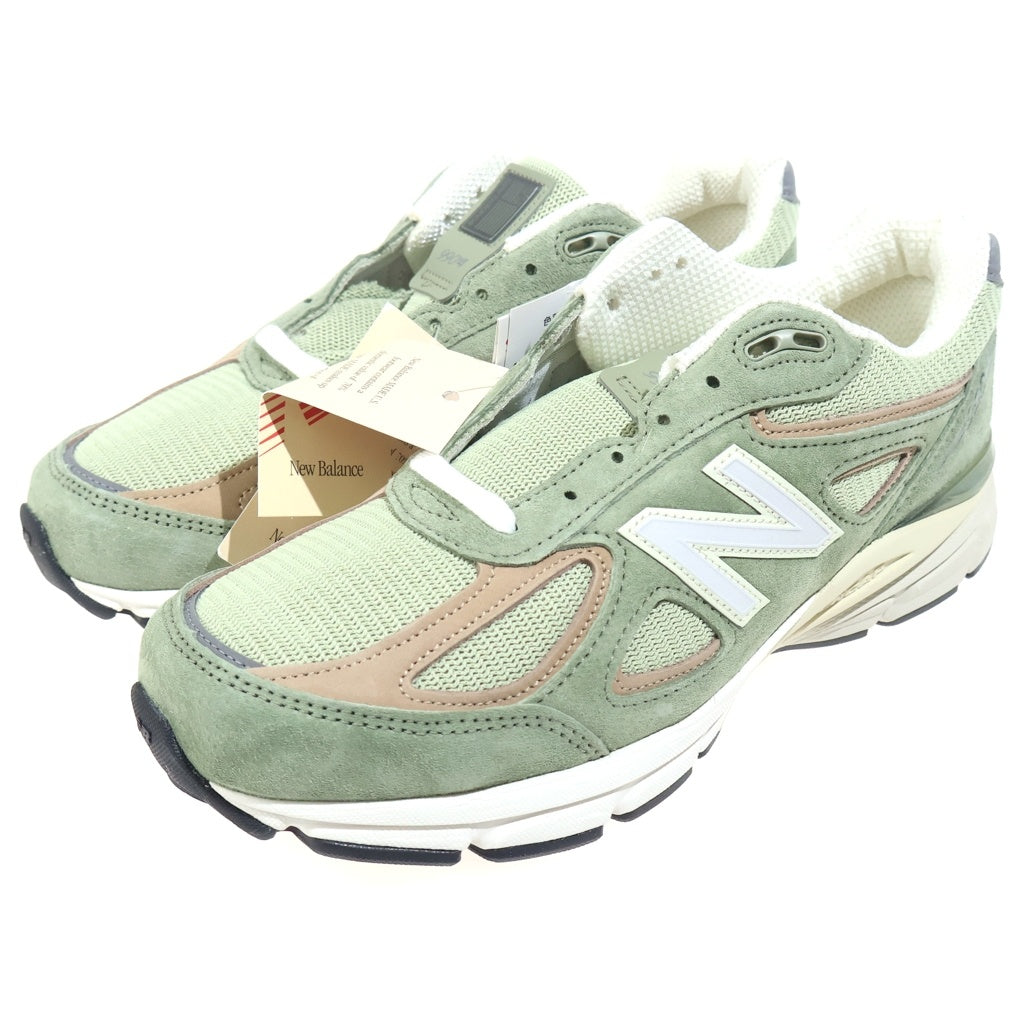 New Balance(ニューバランス) U990GT4 990V4 スウェード ローカットスニーカー グリーン US9.5/27.5cm