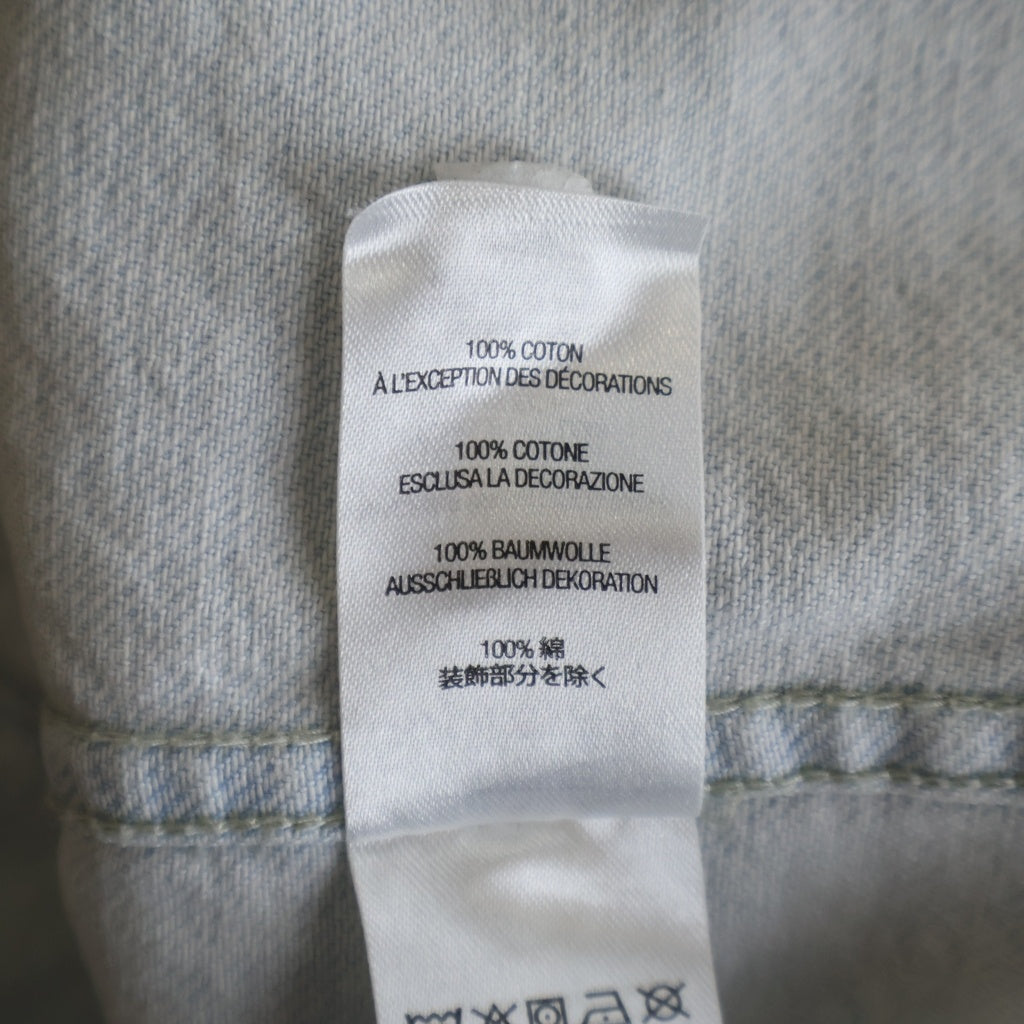 SUPREME(シュプリーム) 24SS Small Box Shirt スモールボックスロゴ 長袖デニムシャツ ライトインディゴ