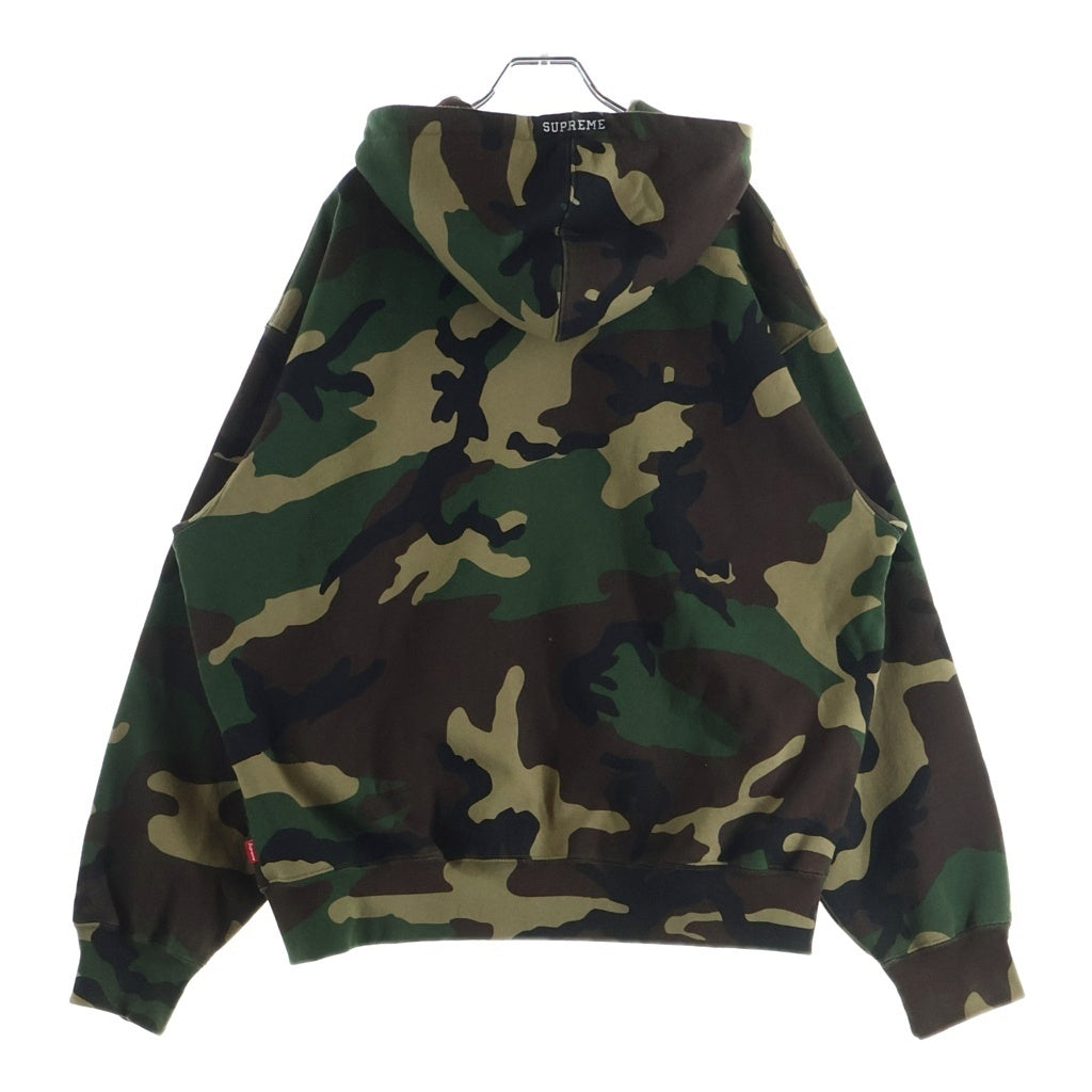 SUPREME(シュプリーム) 25AW S Logo Zip Up Hooded Sweatshirt Camo