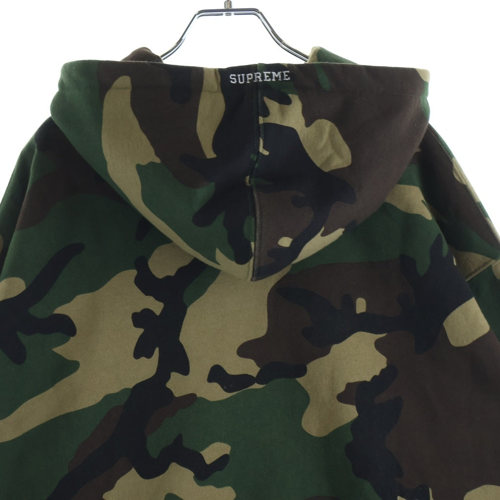 SUPREME(シュプリーム) 25AW S Logo Zip Up Hooded Sweatshirt Camo エスロゴ カモフラ ジップアップスウェットパーカー フーディー カーキ