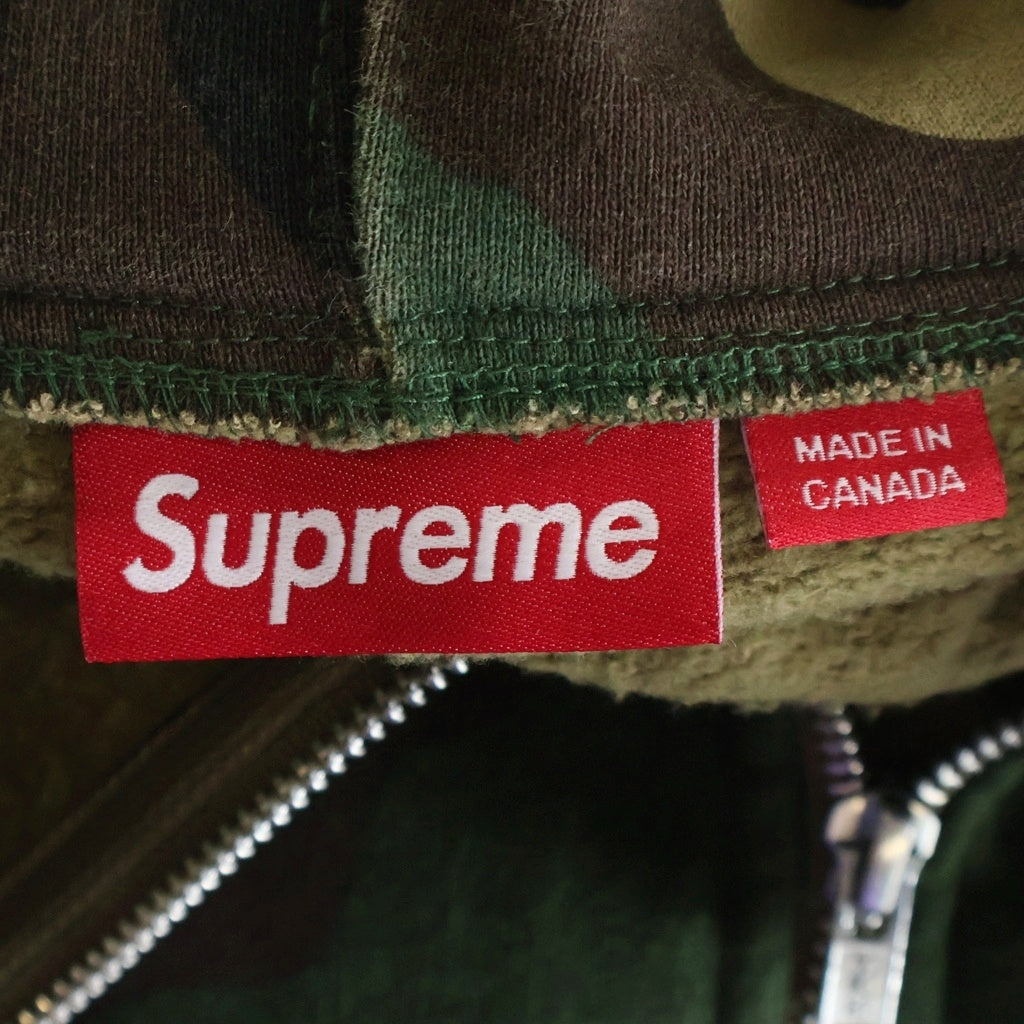 額装済/ジャミルGS/シュプリーム(supreme)2001年　no10 SUPREME(シュプリーム) 25AW S Logo Zip Up Hooded Sweatshirt Camo