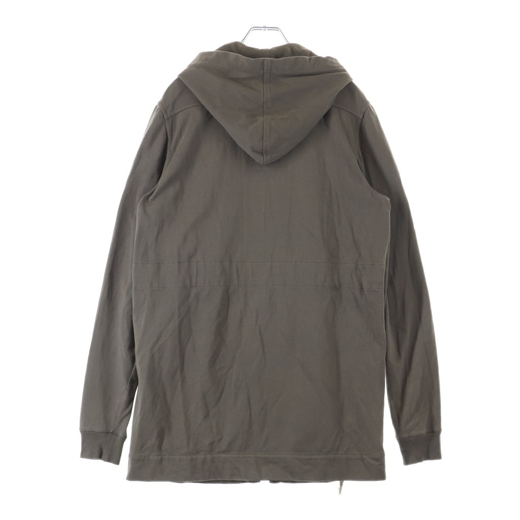 Rick Owens(リックオウエンス) 20SS LONG ZIP HOODIE ロングジップフーディー パーカー カーキ