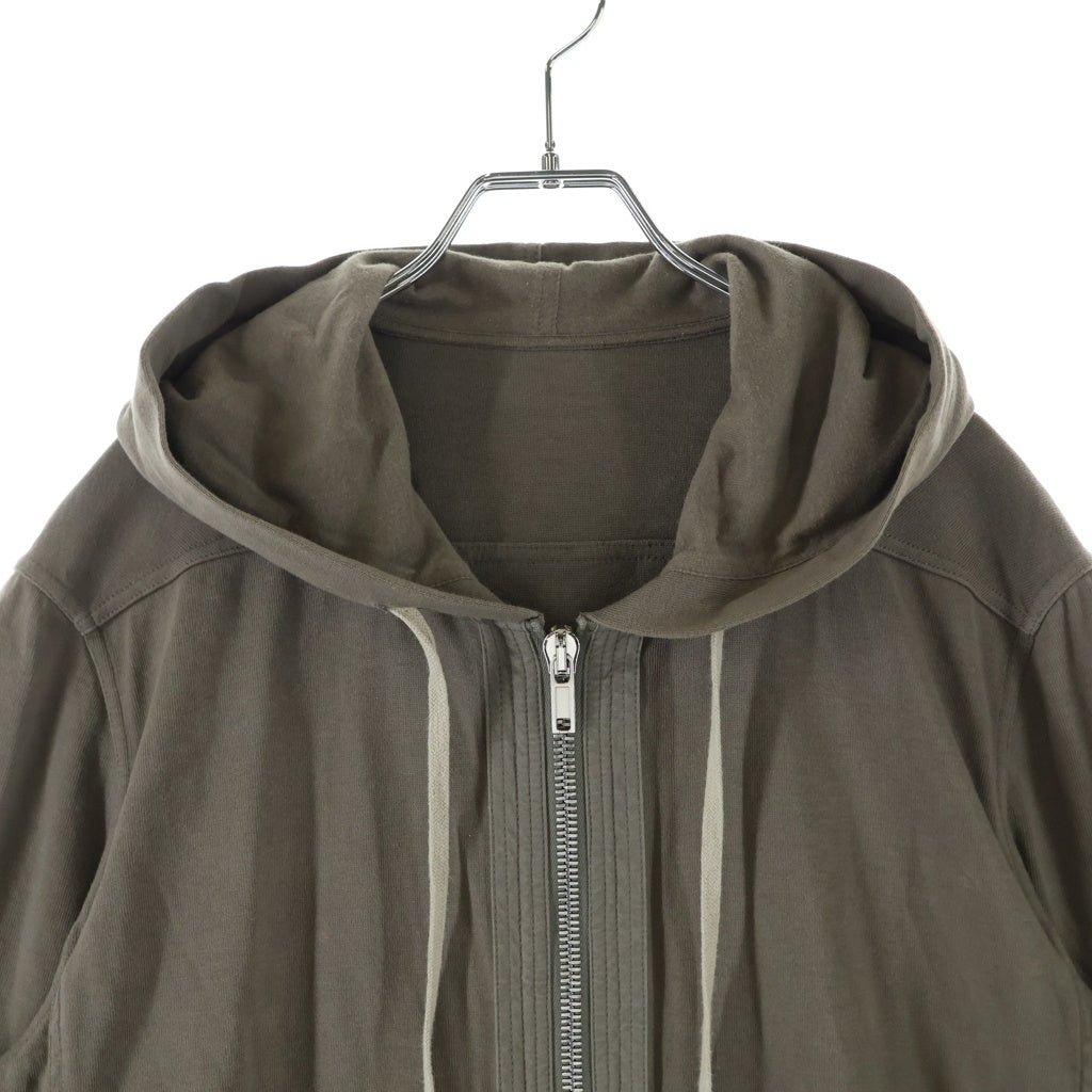 Rick Owens(リックオウエンス) 20SS LONG ZIP HOODIE ロングジップフーディー パーカー カーキ