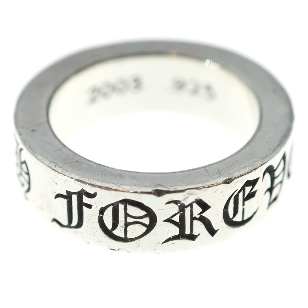 CHROME HEARTS(クロムハーツ) 6mm SPACER FOREVER 6mmスペーサーリング フォーエバーシルバーBCA337 レディース