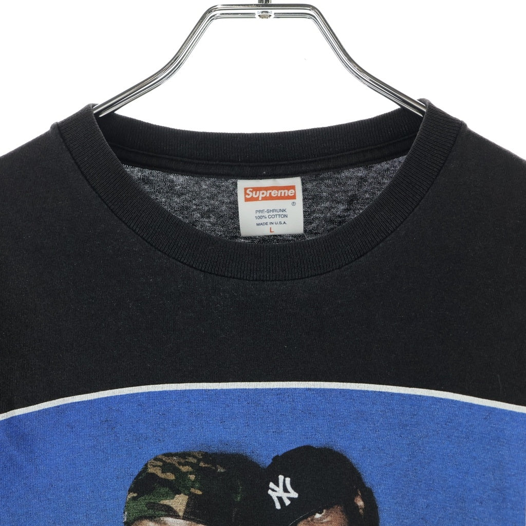 SUPREME(シュプリーム) 05SS Raekwon Elmo Tee レイクウォン エルモ フロントプリントTシャツ 半袖クルーネックカットソー ブラック