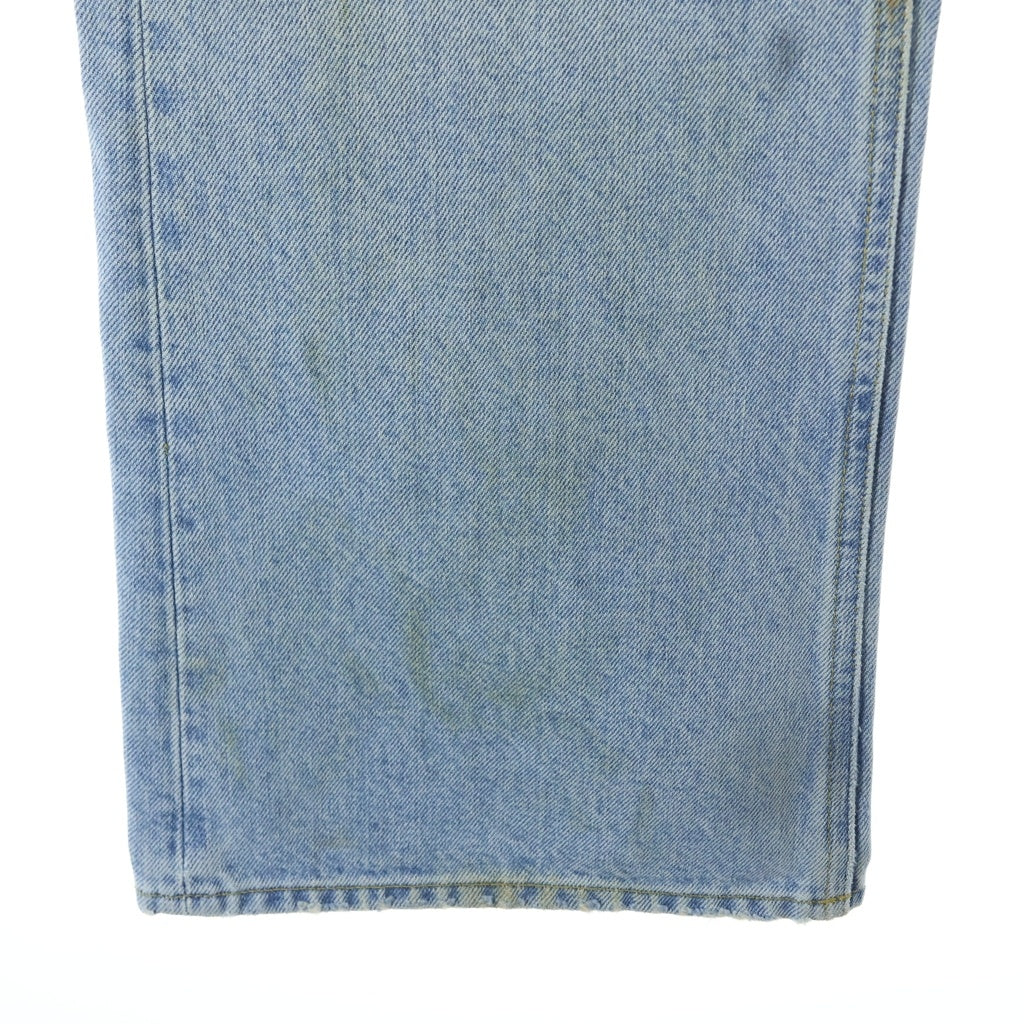 MM6 Maison Margiela(エムエムシックスメゾンマルジェラ) 22SS Dirty Wash Denim ダーティウォッシュ加工 ジップフライ ブーツカットデニムパンツ インディゴ S30LA0179 S30561
