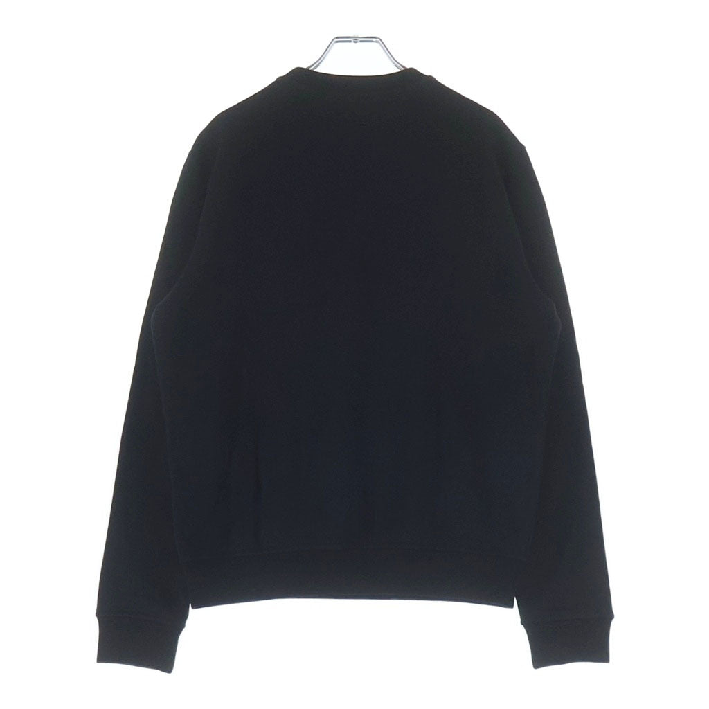 HERMES(エルメス) 26SS C.D.S.CREWNECK SWEATER CDSロゴワッペン クルーネックスウェットトレーナー ブラック H657770HA