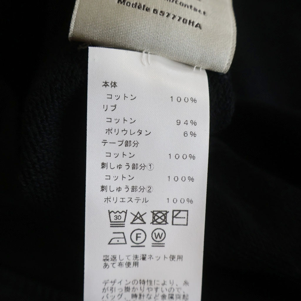 HERMES(エルメス) 26SS C.D.S.CREWNECK SWEATER CDSロゴワッペン