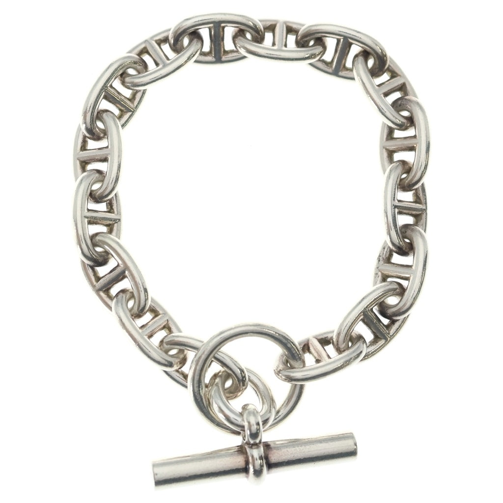HERMES(エルメス) Chaine d'Ancre MM シェーヌダンクルMM 16コマ チェーンブレスレット シルバー レディース
