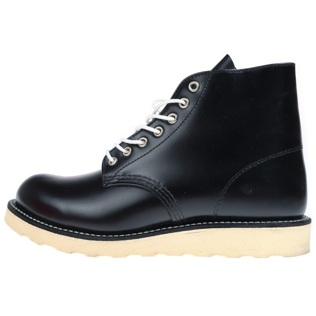 RED WING(レッド ウイング) 8823 6INCH CKASSIC ROUND TOE FREAK'S STORE別注 ガラスレザー 6インチクラシックラウンド ワークブーツ ブラック
