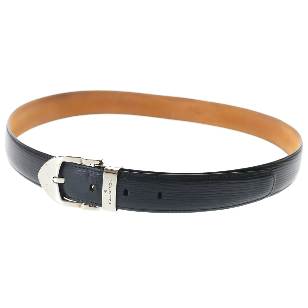 LOUIS VUITTON(ルイヴィトン) エピ サンチュール クラシック レザーベルト ブラック M6833 CT1162 レディース