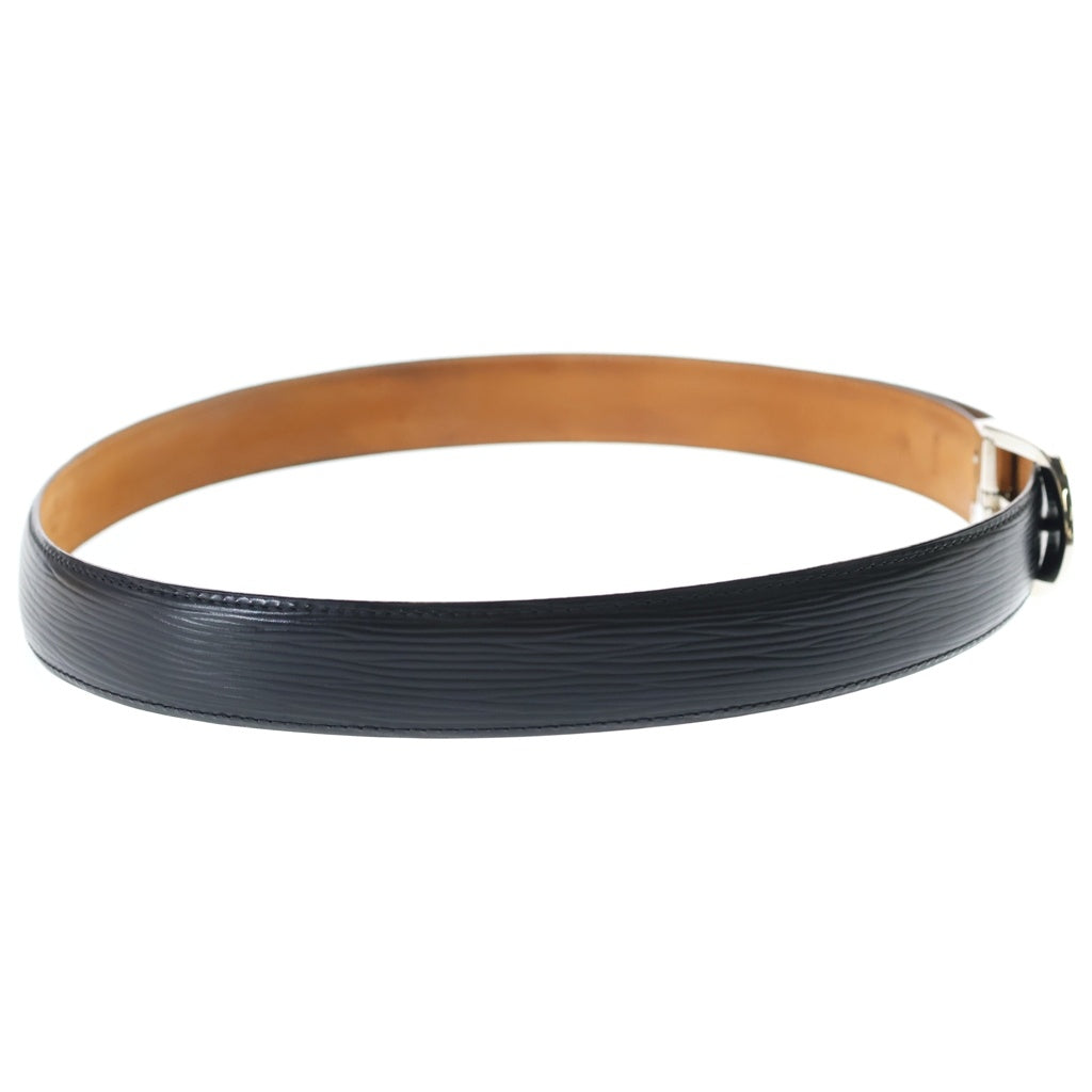 LOUIS VUITTON(ルイヴィトン) エピ サンチュール クラシック レザーベルト ブラック M6833 CT1162 レディース