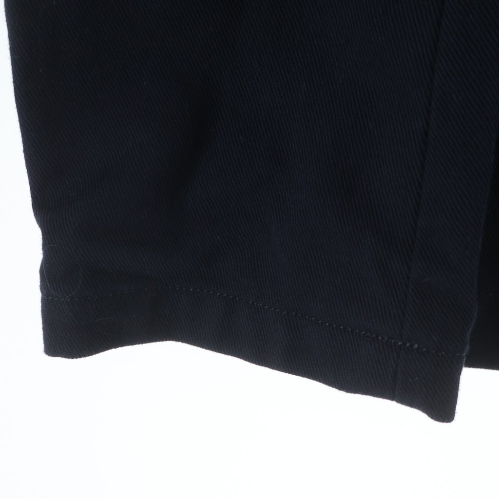 Yohji Yamamoto POUR HOMME(ヨウジヤマモト プールオム) 16SS TAILORED JACKET バックファスナー コットン シングルテーラードジャケット ネイビー HO-J71-042