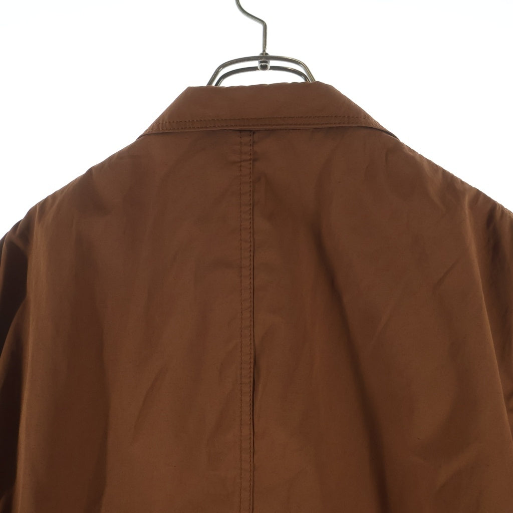 COMME des GARCONS HOMME(コムデギャルソンオム) 22SS AD2021 ポリエステルコットン ボタンアップ テーラードジャケット ブラウン HI‐J014