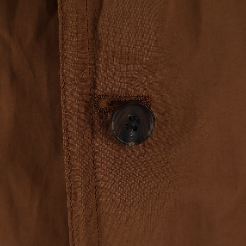 COMME des GARCONS HOMME(コムデギャルソンオム) 22SS AD2021 ポリエステルコットン ボタンアップ テーラードジャケット ブラウン HI‐J014