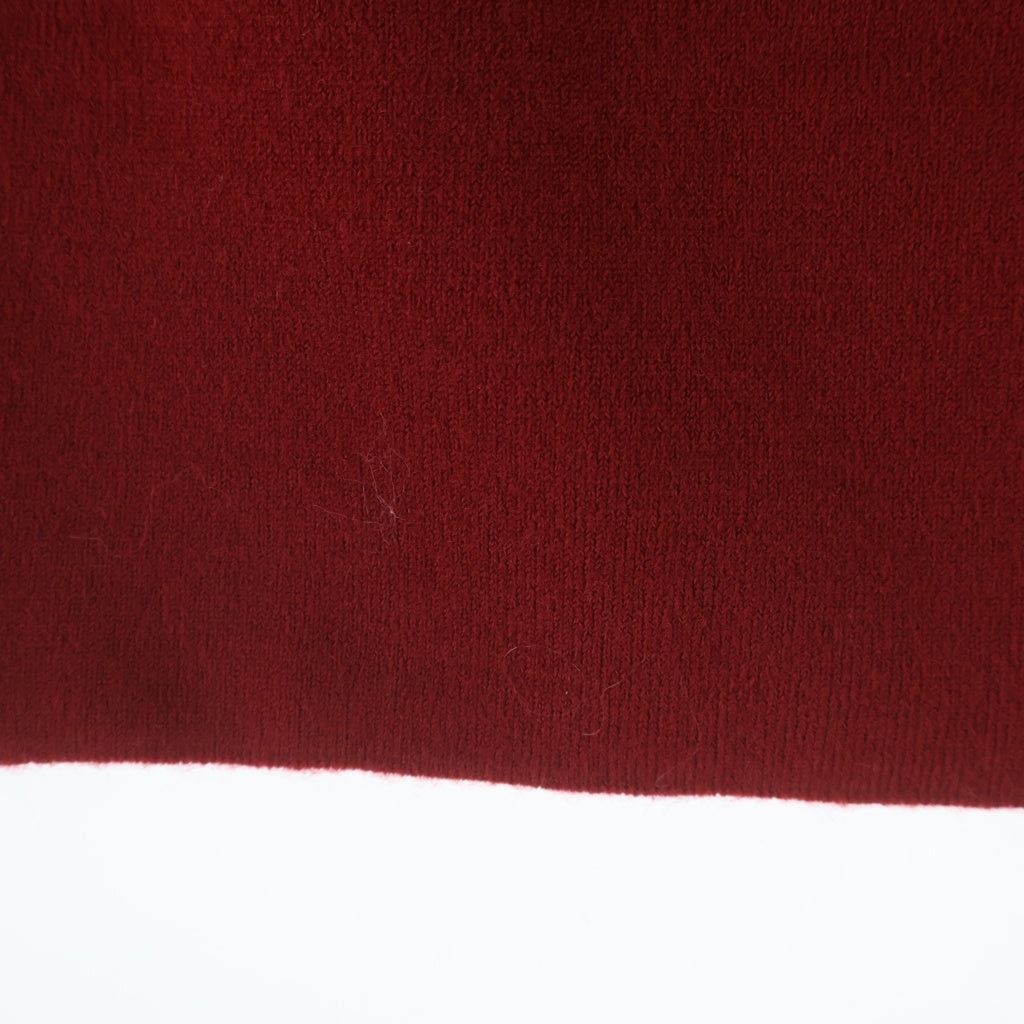 CELINE(セリーヌ) 23SS TRIOMPHE MINI WOOL SKIRT トリオンフ ミニウールスカート レディース レッド/ネイビー 2AE08245T.27RN