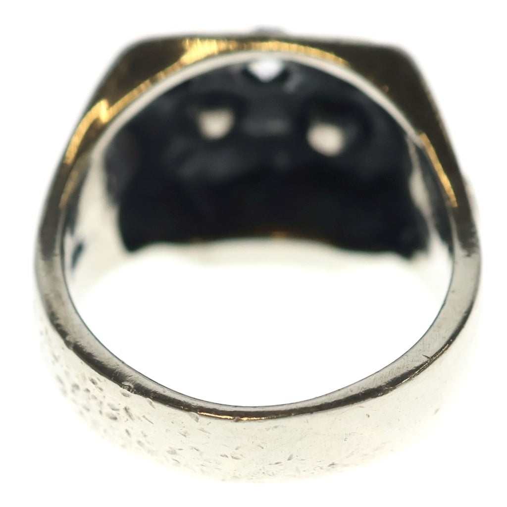 FLASH POINT(フラッシュポイント) JIM SKULL RING ルビータイプ ジム スカルリング シルバー